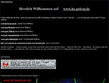 Tablet Screenshot of he-privat.de